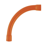 10 x Orange Heavy Duty 90° Sweep Bend