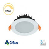 3A 12W LED 90mm Cut Out Dimmable Downlight CCT Flush White w/ Samsung Chip