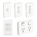 CLIPSAL Iconic Switch Series White