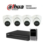 DAHUA 6MP Turret Camera + HDD + NVR KIT - CCTV Security Surveillance
