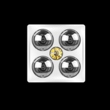 Modura BathLux4 - 4 Heat 3 in 1 Bathroom Heater Exhaust Fan with 8W LED Light