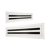 Removable Core Linear Bar Grille 2 Slot