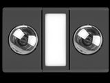 Modura AllLux2 Heat 3 in 1 Bathroom Heater Exhaust Fan with 12W Tricolour Panel Light
