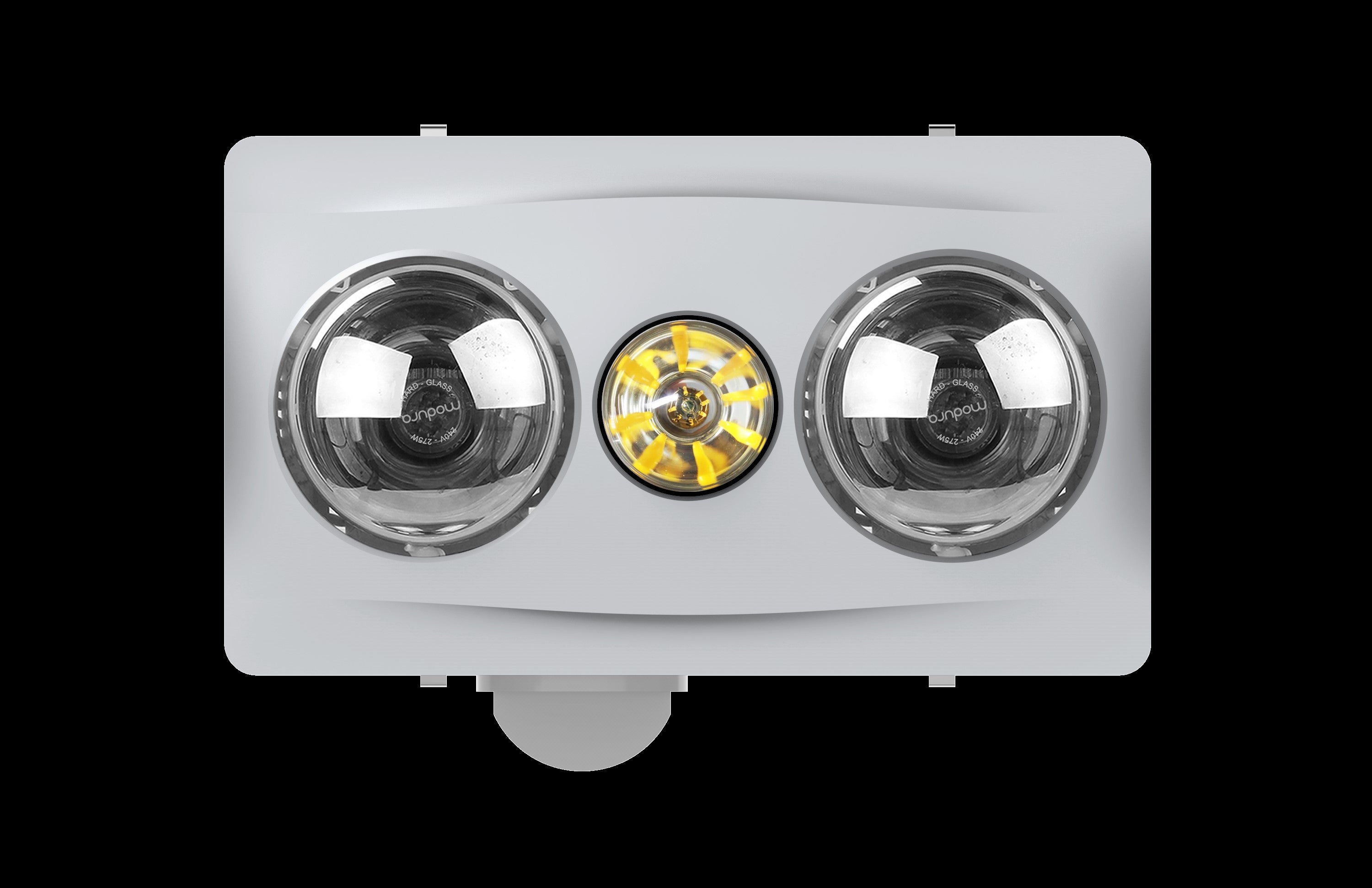Modura BathLux2 - 2 Heat 3 in 1 Bathroom Heater Exhaust Fan with 8W LED Light