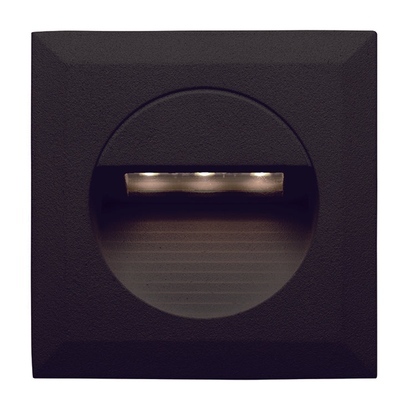 Mercator Rye Square Recessed LED Step Light